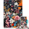 Puzzle da 1000 pezzi per adulti e adolescenti Fiori di prato Fatto di carta，Adatto a partire dai 14 anni Giochi educativi Gioco di decorazione della casa. Regali interessanti per ridurre lo stress。