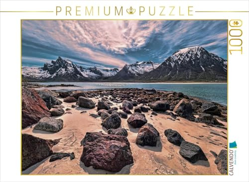 CALVENDO Puzzle EIN Motiv aus dem Kalender Mitternachtssonne - Magie aus Licht und Farben | 1000 Teile Lege-Größe 64 x 48 cm Foto-Puzzle für glückliche Stunden