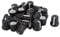 Sourcingmap 20Pcs Plastic 6mm Diameter Bulb Light Lamp Dimmer Control Rotary Knob Cap Black