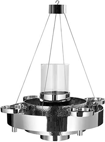 Fink [A] BELLANI, Kranz, Aluminium, vernickelt, silberfarben, D. 51 cm