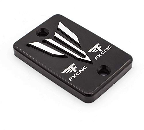 ATV Motorrad Vorne Bremsflüssigkeit Reservoir Cap Abdeckung für YFM700 Raptor 700R 08-20, WR250R WR250X 07-16, YFZ450 07-10, XT250X 06-15, Serow250 05-15, Tricker(XG250) 04-15, Raptor 250 2008