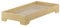 Erst-Holz® Stapelbett 100x200 Pensionsbett, Gästebett mit wählbarem Zubehör V-60.56-10, Ausstattung:Rollrost inkl.