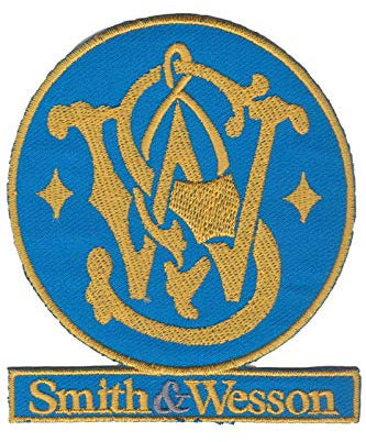 Smith Wesson Aufnäher, bestickt, zum Aufbügeln, Souvenir, Zubehör