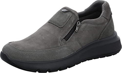 ara Herren Arizona Slipper, Grey, 43 EU Weit