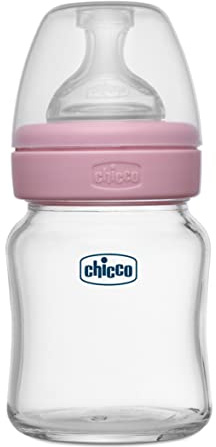 Chicco Biberon Biberon Biberon en verre à débit lent 120 ml