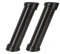 Nordlinger Pro 780101 2 Supports de Snack Rond Lux Finition Noire, Acier, Normal