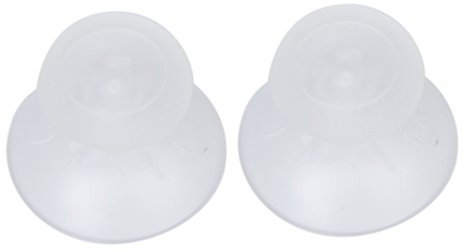 Tiuimk Fundas transparentes para palanca de pulgar de cabeza de hongo para un controlador, instalación cómoda y fácil