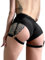 Tongmingyun Kurze Sporthose Damen High Waist Gym Booty Shorts Bauchweg Radlerhose Sportshorts Boxershorts Leggings Unterhosen Sommer Short für Yoga Joggen Pilates Fitness Schwarz XL