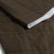 TOLKO 1m warmes Steppfutter einseitig gesteppt mit Baumwollstoff Futterstoff für Jacke Decke Kissen 150cm breit knitterarmer Modestoff Kleiderstoff Stoffe zum Nähen Meterware (Dunkel Braun)