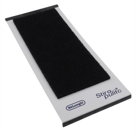 Limpiador de Suela compatible con Centro de Planchado Universal de DeLonghi - Tapete para Limpiar la Suela de la Plancha y Eliminar Restos de Suciedad y Tejidos - Número de Referencia 5528101600