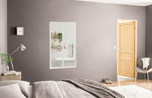 KIT ATELIER Innenliegendes Dachfenster, weiß, Werkstatt-Set, 2 Glasscheiben, klar