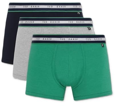 Ted Baker Herren-Unterhose, Baumwolle, 3er-Pack (TBB02)