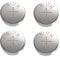4PCS Size 13 Rechargeable Hearing Aid Batteries, Silver-Zinc Battery Size 13 Button Rechargeable Batteries for Wokyo Hearing Aid Amplifiers Battery Charger Travel Case Station