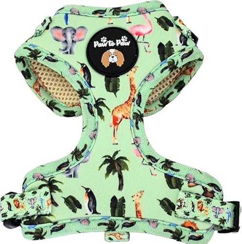 Adjustable dog harness s/Zoo/car suitable/for no pulling XXS- Medium (Small)