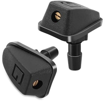 MLLNPP Auto-Scheibenwaschdüse Für RenaultES Für Dacia Für Duster Für Logan Für Sandero Stepway Lodgy Für Subaru Für Forester Scheibenwaschwasser-Sprühdüse Scheibenwischerdüse(2 pcs A Style)