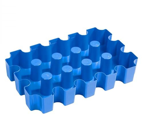 Pesderty Beer Crate Ice Block, Beer Cooler Ice-Cube Tray for Beer Crates Gift Idea for Beer Drinkers