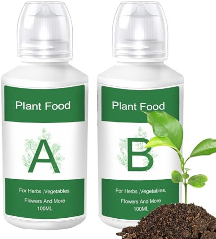 Fertilizante Hidropónico A B, Nutrientes Para Plantas Hidropónicas, Abono Para Plantas En Hidroponia Agua, Nutrientes Para El Cultivo De Hortalizas, Proporciona Un Aporte Nutricional Completo