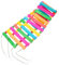 Milisten Wooden Chicken Swing Toy Chicks Perch Stand Chicken Ladder Toy Bird Climbing Ladder Run Accessory