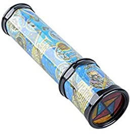 Hperu Kaléidoscopes pour Enfants, Jouet kaléidoscope Rotatif 3D, Prisme kaléidoscope pour Enfants, Jouet télescope, éducation précoce, Style aléatoire