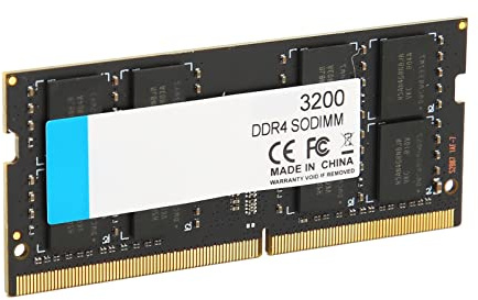 SUNGOOYUE Kit da 64 GB (2 X 32 GB) DDR4 SODIMM 3200 MHz RAM, PC4 25600 CL22 Unbuffered Non ECC 1,2 V 260 Pin, con compatibilità Retroattiva, per Laptop Notebook PC Aggiornamento Memoria (32GB)