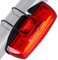 Rear Bike Light USB Rechargeable by Apace - Super Bright 100 Lumens LED Bicycle Tail Light Easily Clips on as a Red MTB Taillight for Optimum Cycling Safety