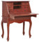 vidaXL Mahagoniholz Massiv Sekretär Schreibtisch Klassisch Bürotisch Arbeitstisch Schreibsekretär Schreibkommode Massivholztisch Braun 78x42x103cm