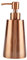 Manual Pressing Soap Dispenser, Stainless Steel Hand Sanitizer Bottle, Soap Dispenser Rose Gold, Kitchen Bathroom Countertop Hand Pump Liquid Soap Bottle