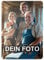 Blech-Schild selbst gestalten - Metall-Poster mit Foto und Text bedrucken - Schild A6, 10x15cm, Hochformat I Personalisiertes Geschenk