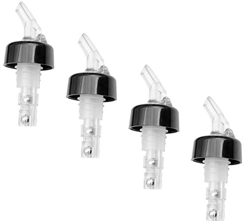 Automatischer Flaschenausgießer - Schnapsausgießer | Getränke Wein Cocktailspender | Schnapsflaschenausgießer | 4 Ration Quick Shot Spiritus Messen Ausgießer Getränkespender Home Tools