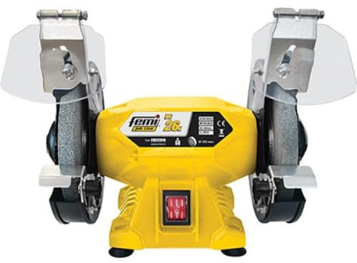 Femi 8140121 26N Smerigliatrice Doppia Mola, 150W, 150mm Ø
