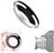 Gegenlichtblende für Sony Alpha 7C a7C spiegellose Kamera mit Sony 28-60 mm F4-5.6 Vollformatkamera, silberfarben