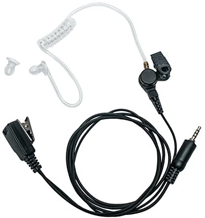 BVMAG Walkie Talkie Headset mit PTT Mikrofon für Yaesu VX-6 VX-6R VX-7R VX-170 FT-270 Standard Horizon HX210 HX400 HX870 HX750S HX890