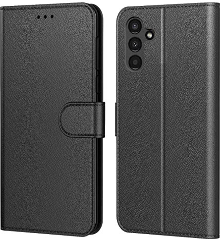 Tenphone Coque pour Samsung Galaxy A54 5g, Coque Samsung A54,Etui Protection Housse Premium en Cuir PU, [Emplacements Cartes], Pochette Flip Case Compatible avec Samsung A54 5G Book (Noir)
