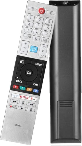CT-8541 Kompatibel mit Toshiba TV Fernbedienung Ersatz Netflix Prime Tasten Smart