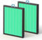 Vital 100S Filter Replacement for LEVOIT Air Purifier, Green, 2 Pack