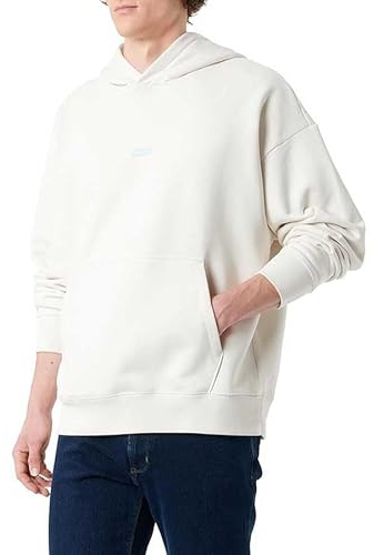 HUGO Men's Nazardo 10257685 01 Sweatshirt, Open White124, XS