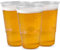 KURTT 100 Stück Bierbecher PP 500ml/0,5L - Plastikbecher - Eventbecher - Trinkbecher - Partybecher - Einwegbecher - Partybecher - Partyartikel - Veranstaltungen - Tassen - Trinkbecher to go