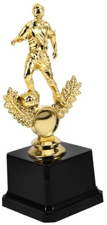 Sosoport Mini Trophée en Plastique pour Joueur De Football Figurine pour Fan De Sport Anniversaire Trophée Léger Et Robuste