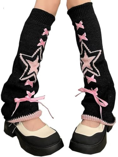 KGDUYC Stulpen für Damen Damen-Beinstulpen – Alpaka-Beinstulpen, Herbst- und Winter-Beinstulpen – Beinstulpen (rosa)
