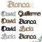 Amaisso® Letras de Madera Decorativas Marcasitios Boda con Iman - Detalles Boda para Invitados Nombres de Madera Personalizados para Decoracion de Mesa Originales en Bodas, Bautizo, Comunion (Nombres)