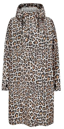 CODELLO RAIN CAPE POLYESTER LEPARD PRINT - - ONE SIZE
