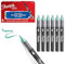 Sharpie Creative Marker Acrylic Paint Pens | Brush Tip Water-Based Paint Markers | Lake Green | No-Bleed Ink Writes on Most Surfaces | School & Revision Supplies | 6 Count