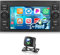 NHOPEEW 2+64G Autoradio für Ford Transit Fiesta Focus Galaxy Mondeo Fusion für Kuga C-Max S-Max Connect mit Carplay&Android Auto - 7 Zoll Radio Unterstützung WiFi GPS SWC + Rückfahrkamera&Mic