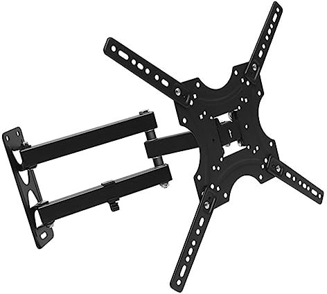 Angoily Swivel Bracket Extenders LED Stand Float Removable Television Monitor Stand Curved Monitor Extendable Adjustable Base Portable Gazebo Tilt Hang Stands & Turntables Ceiling Black