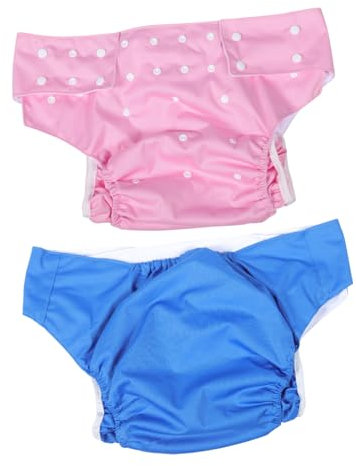 ERINGOGO 2pièces Couches Lavables Pour Adultes Culottes Imperméables Et Respirantes Confort Optimal Pour Lot