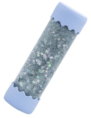 Jellystone Designs Baby Calm Down Bottle Soft Blue. Sensory Toy Relaxes and Soothes Anxiety. Sensory Aid for Babies, Children, Teens & Adults. Suitable for Newborn Baby Boys & Girls 0 Months +