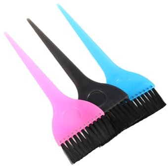 Anneome 6 Stück Teiliges Haarfärbe Farben Praktische Haarfärbebürsten und Kämme für DIY friseurbedarf Ergonomisch Geformt Langlebig und Leicht für Zuhause und Barbershop