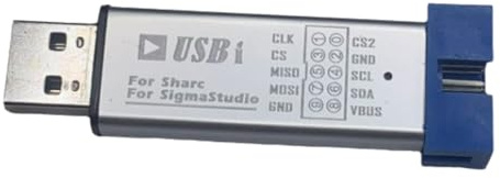Dcfbkl Metall-USBi-Emulator-Schnittstellen-Adapter für DSP-Entwicklung, mit verbesserter Kompatibilität und Zuverlässigkeit, DSP-Entwicklungsplatinen-Zubehör