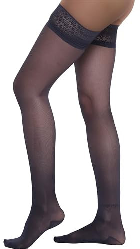 BeOnTop Calze Autoreggenti Compressione Graduata Donna 70 Denari - Calze Compressione Graduata Donna 17-18 mmHg, Autoreggenti Donna Comfort Support Line, Calze Donna by Gambetti - Made in Italy