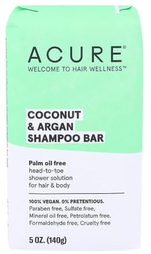 Acure Shampoo Bar Coconut & Argan 140 g